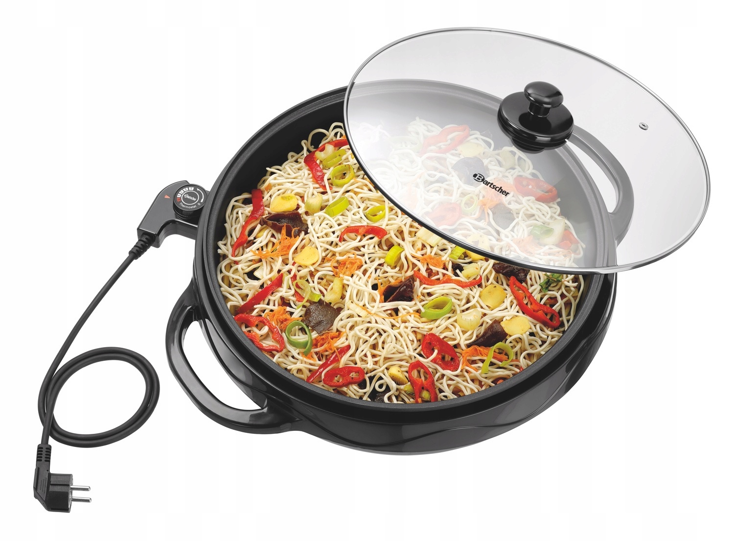 ELEKTRYCZNA PATELNIA GŁEBOKA 37cm 7L + POKRYWKA Model 150121