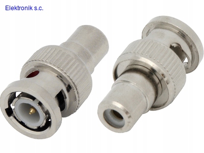 

Adapter redukcja wtyk Bnc gniazdo Rca cinch