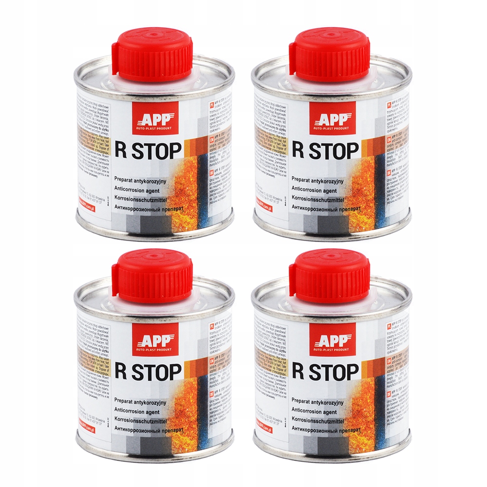 4 X приложение R-STOP антикоррозийное средство для удаления ржавчины