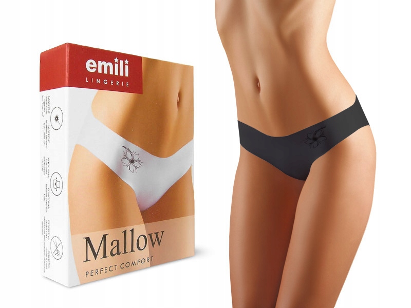 

Figi niewidoczne pod ubraniem Emili Mallow laser L
