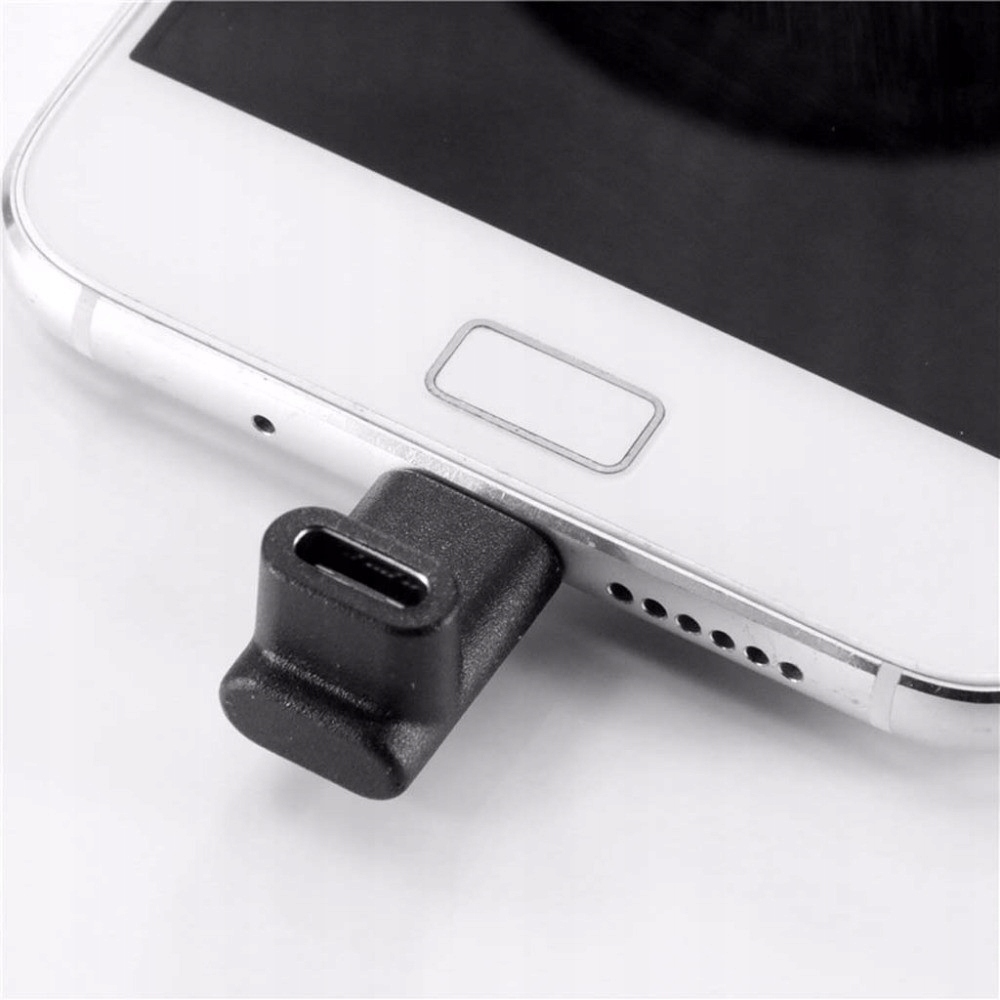 Adapter przejściówka kątowy USB-C M/F dolny górny Marka WulkanCenPL
