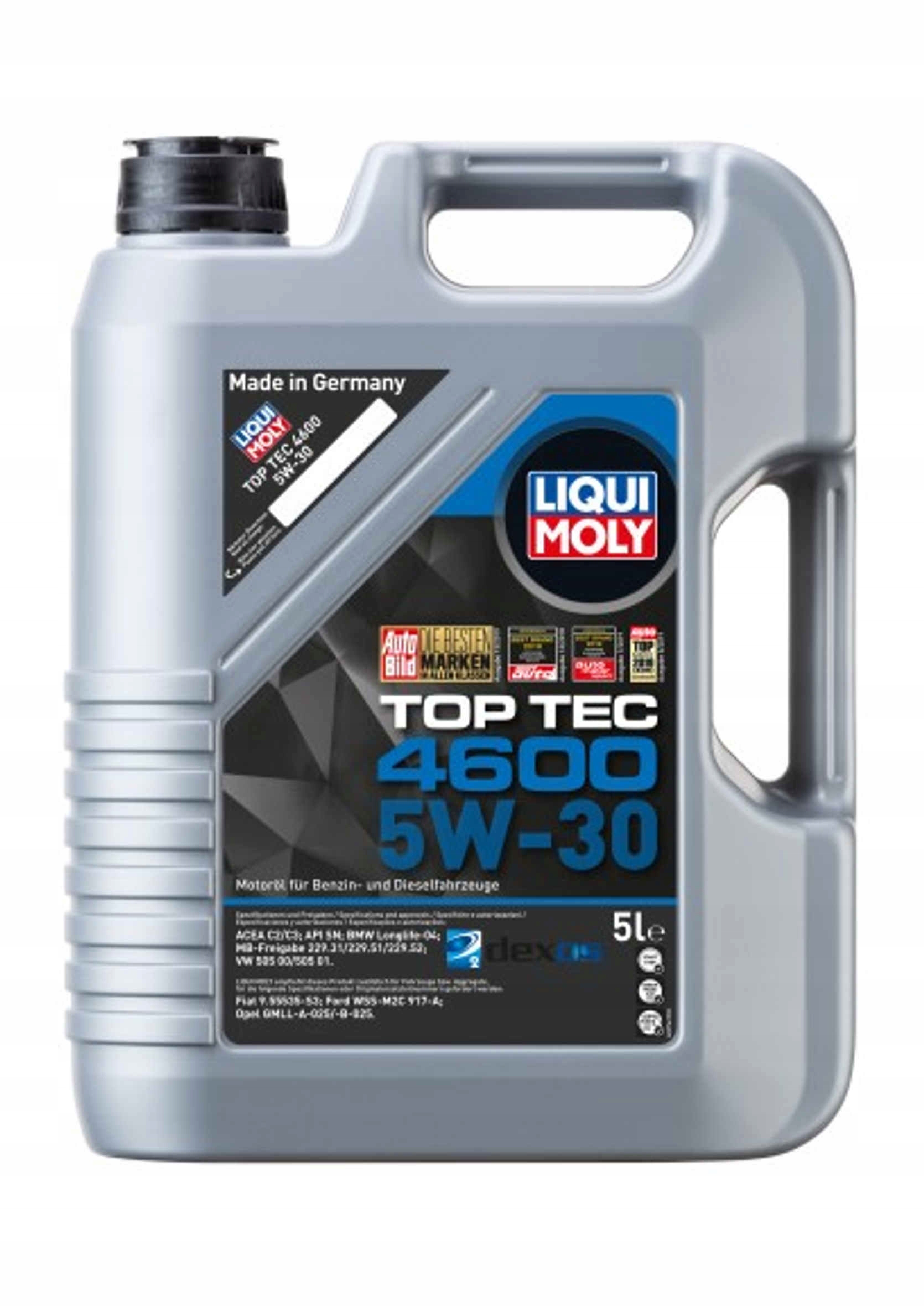 

Olej Liqui Moly Top Tec 4600 5W30 5L 2316
