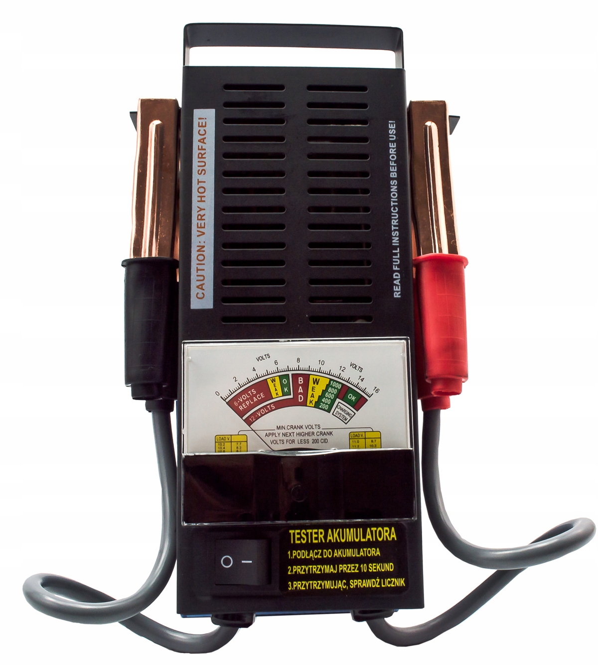 

Tester Miernik Do Akumulatorów Analogowy 6V 12V