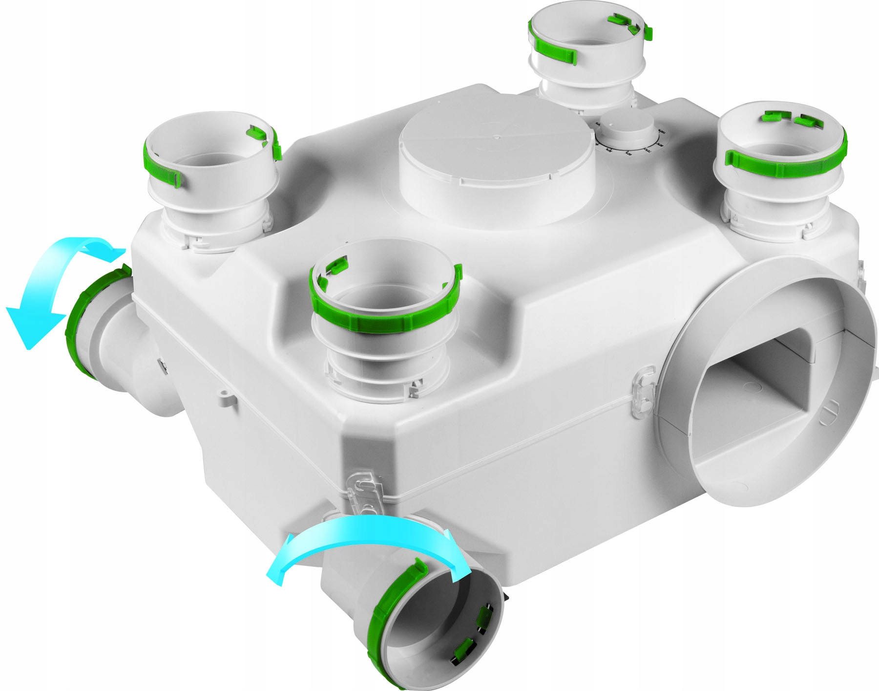 Centrální ventilátor CVU400 standard 415 m3/h