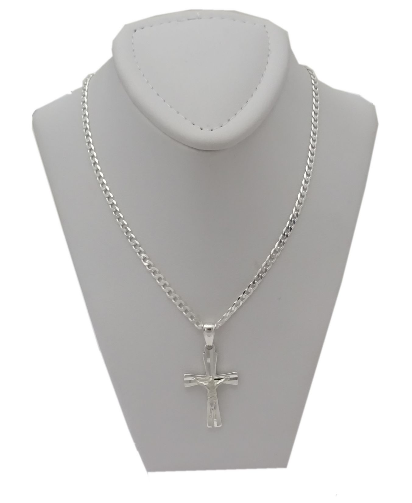 925 SILVER CHAIN ​​​​50 CM CROSS MALE Značka Iná značka