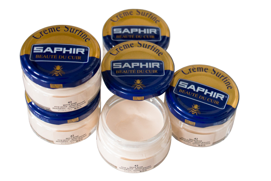 

Krem Pasta Do Butów Renowator Koloru Saphir Różowy