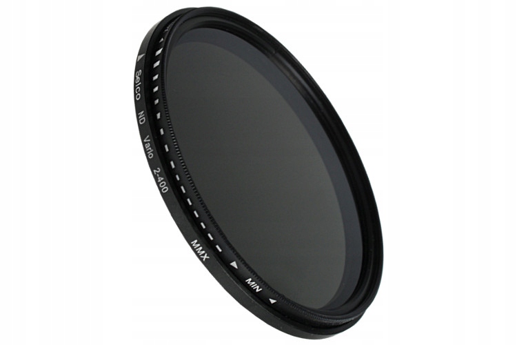 Filtr pełny szary regulowany 82mm ND2-ND400