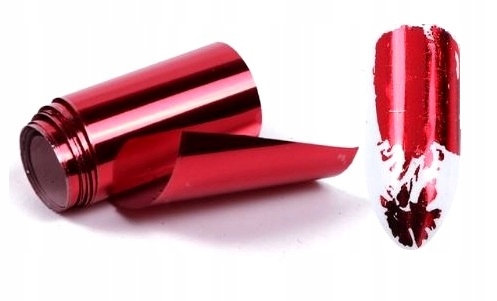 

Folia Transferowa Metaliczna Czerwona 10cmx4cm