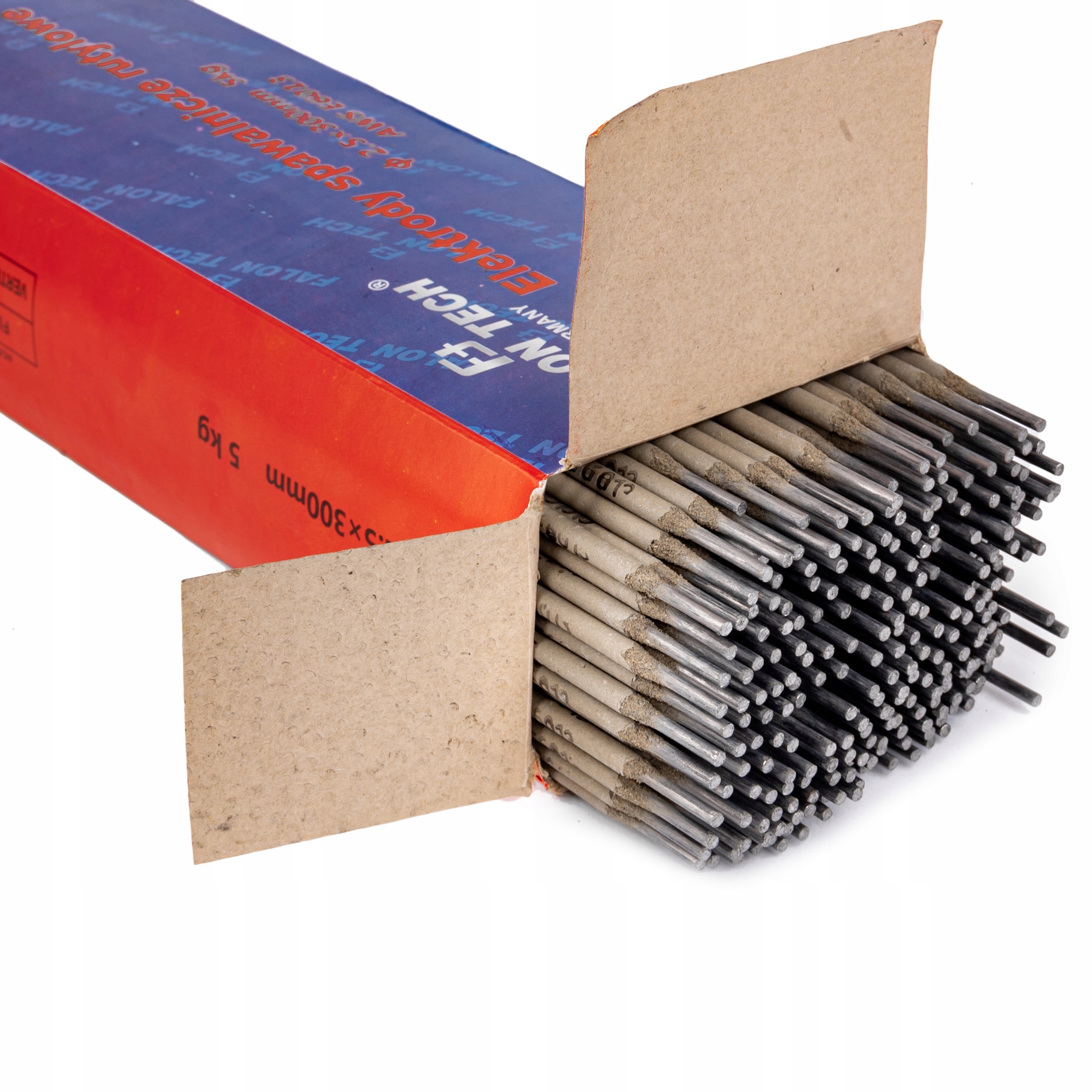 ELEKTRODY SPAWALNICZE 2,5mm 300mm ELEKTRODA 5kg