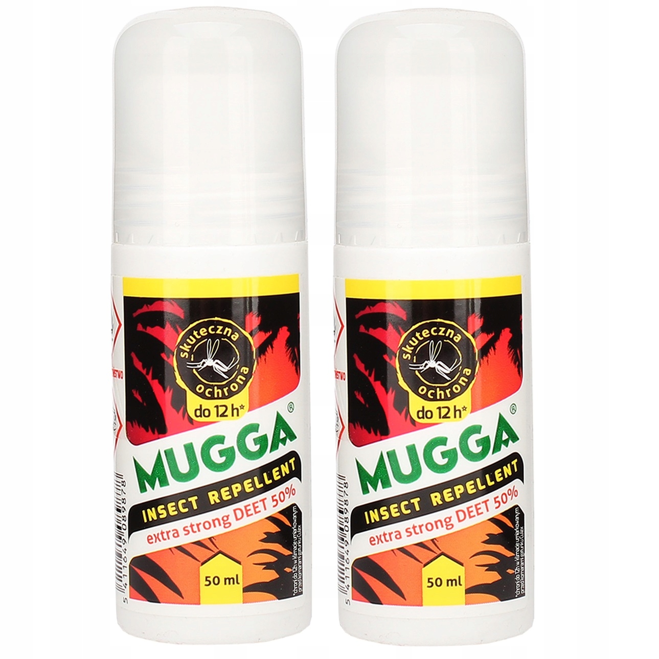 

Mugga Strong 2X Roll-on Deet 50% Komary Kleszcze