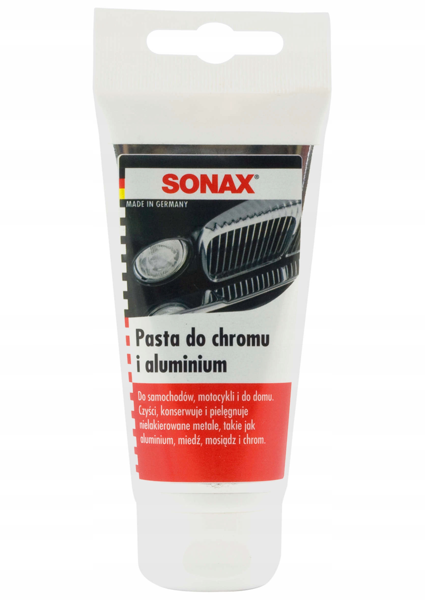 

Sonax Pasta Do Polerowania Chromu Aluminium 75ml