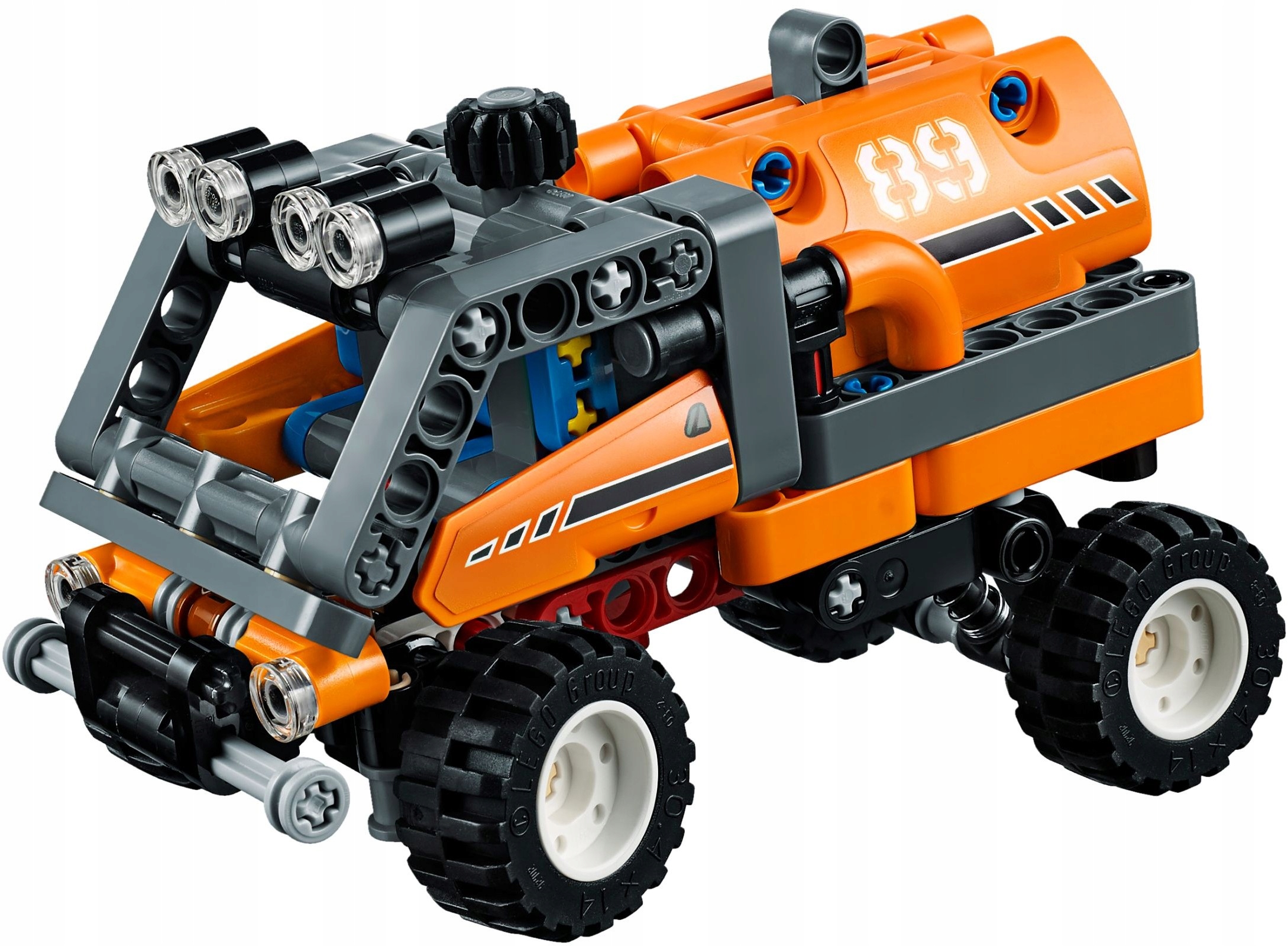 LEGO TECHNIC 42076 PODUSZKOWIEC ŁÓDŹ ODRZUTOWA ! Liczba elementów 1020 szt.