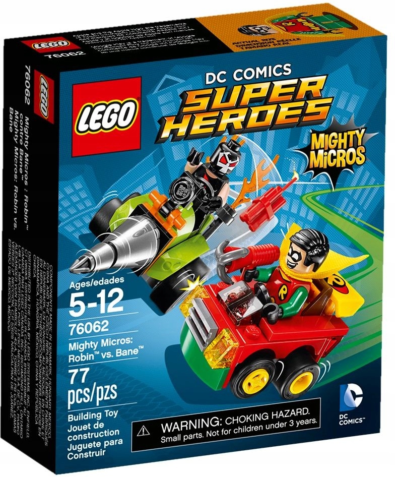 LEGO SUPER HEROES 76062 ROBIN KONTRA BANE MIGHTY M