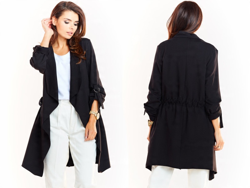 

dzianinowa Bluza damska Trencz 40/42 L/XL
