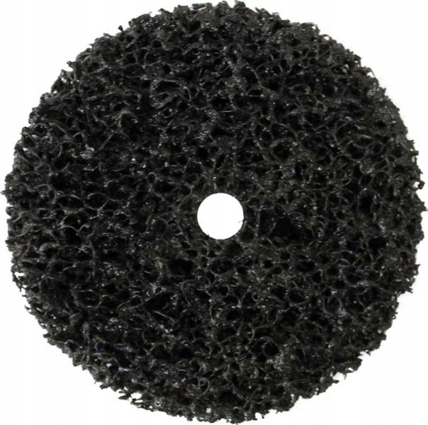 KRĄŻEK 125 mm TWARDA WŁÓKNINA WŁOSY MURZYNA 1339