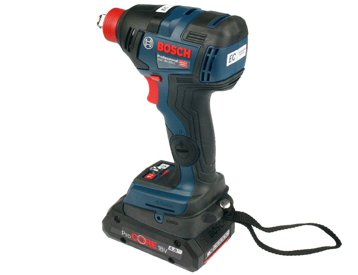 KLUCZ UDAROWY GDX 18V-200 C BOSCH 2x4,0Ah L-BOXX Seria Professional