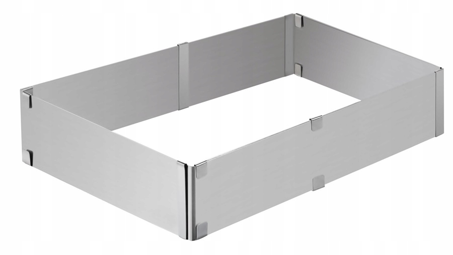 RANT BLACHA FORMA REGULOWANA OPASKA DO PIECZENIA CIASTA BISZKOPTU 38x46cm