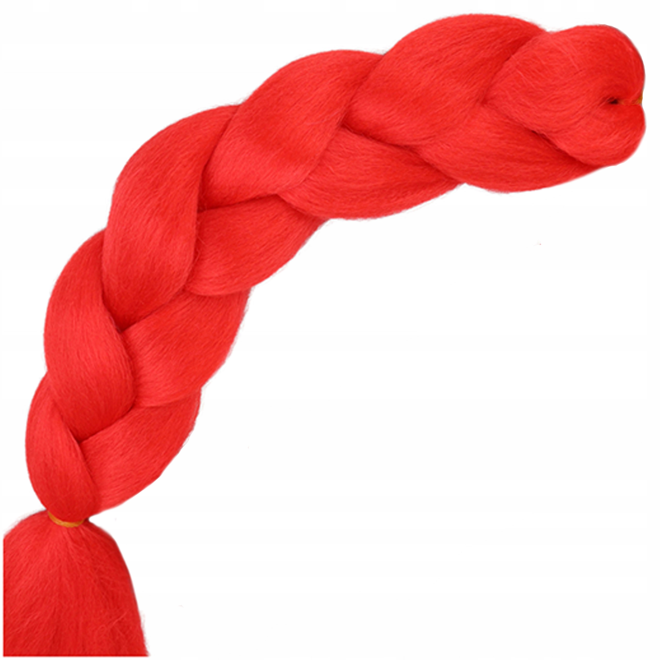 

Włosy na Warkoczyki syntetyczne Ombre kolorowe