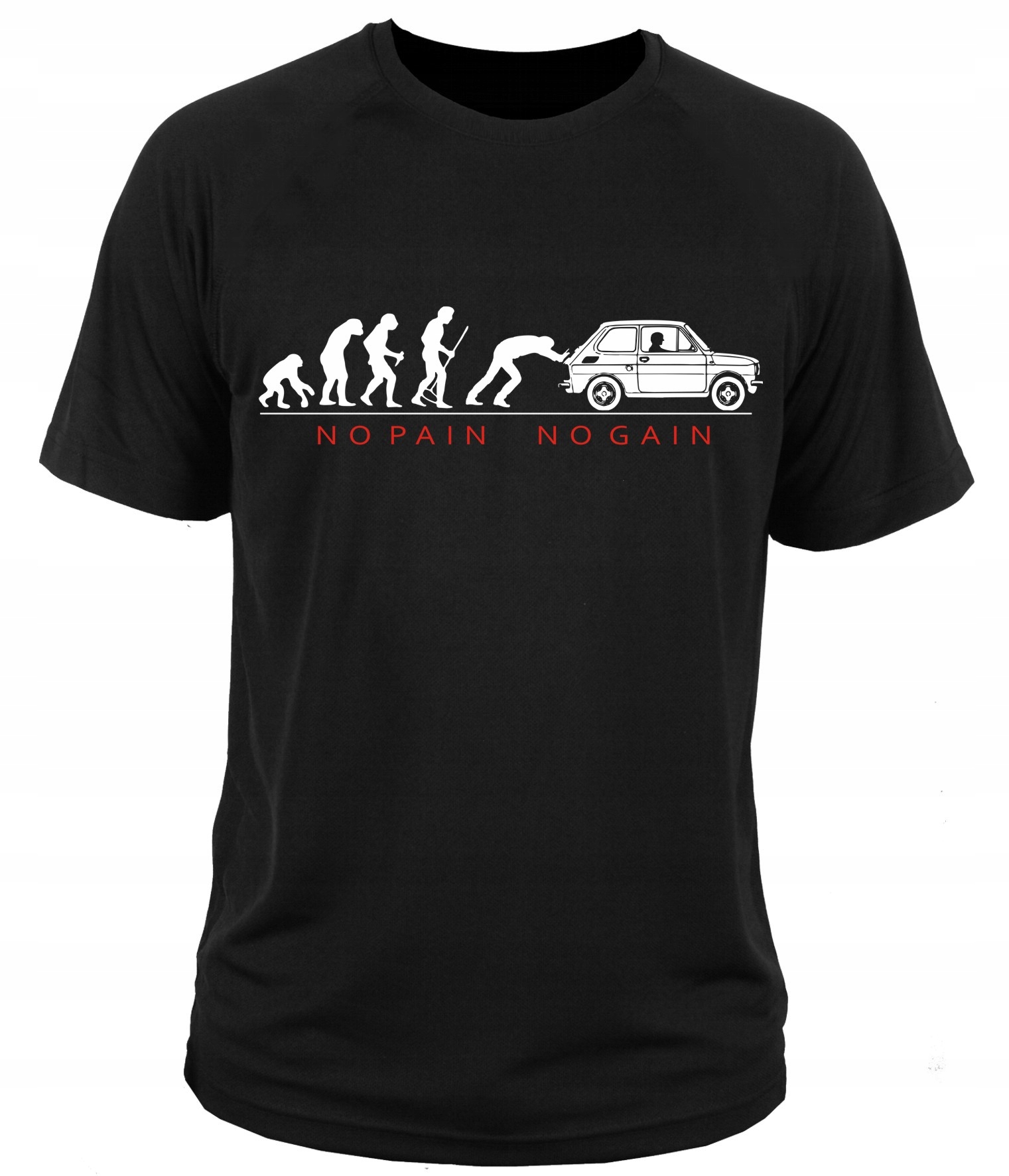 

koszulka t-shirt maluch fiat 126p kaszlak XXL