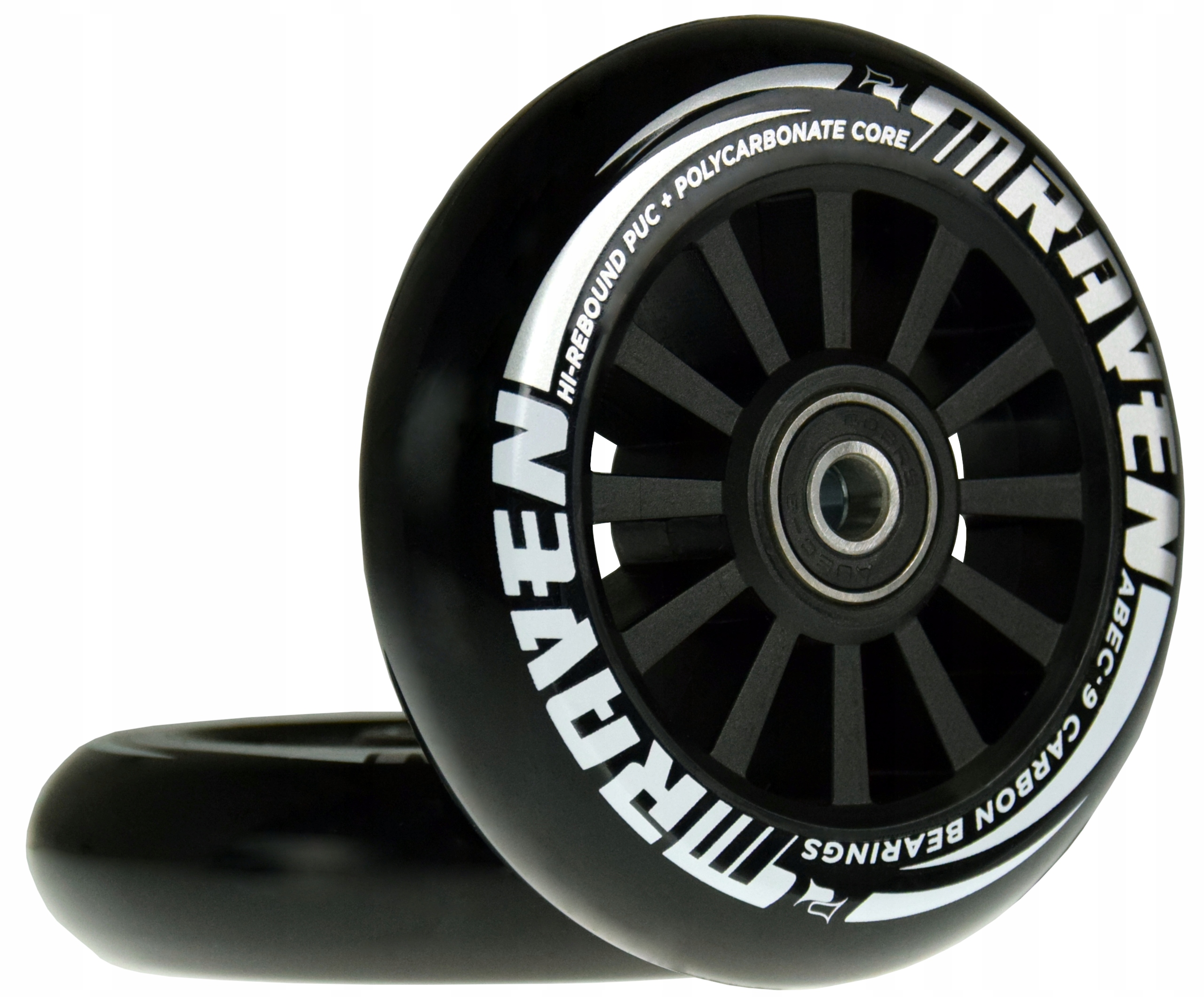 

Kółka do hulajnogi Raven Slick Black 100mm 2szt