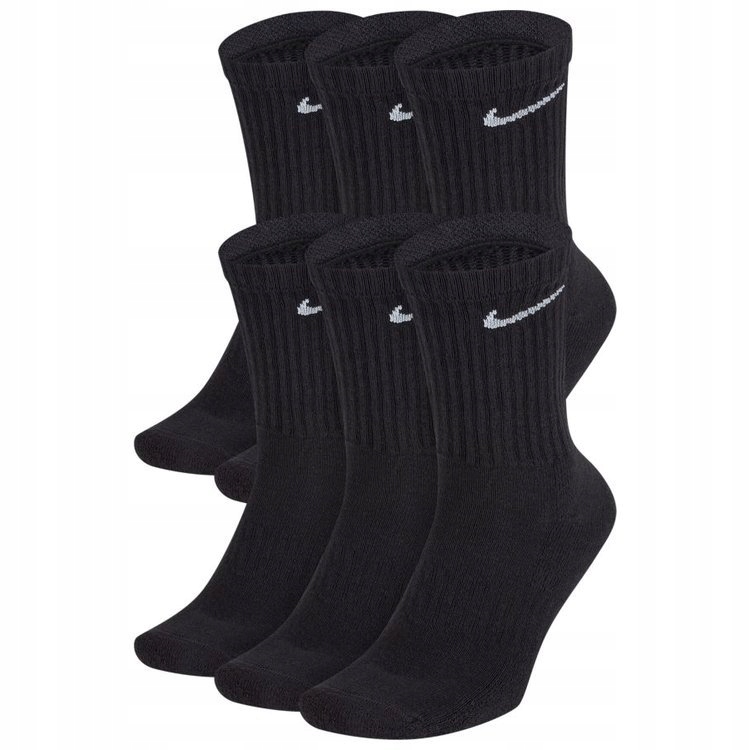 

Nike Skarpety Długie Everyday r.46-50 Czarne 6PAK