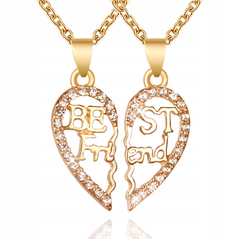 

Naszyjnik Przyjaźni serce Best Friends naszyjniki