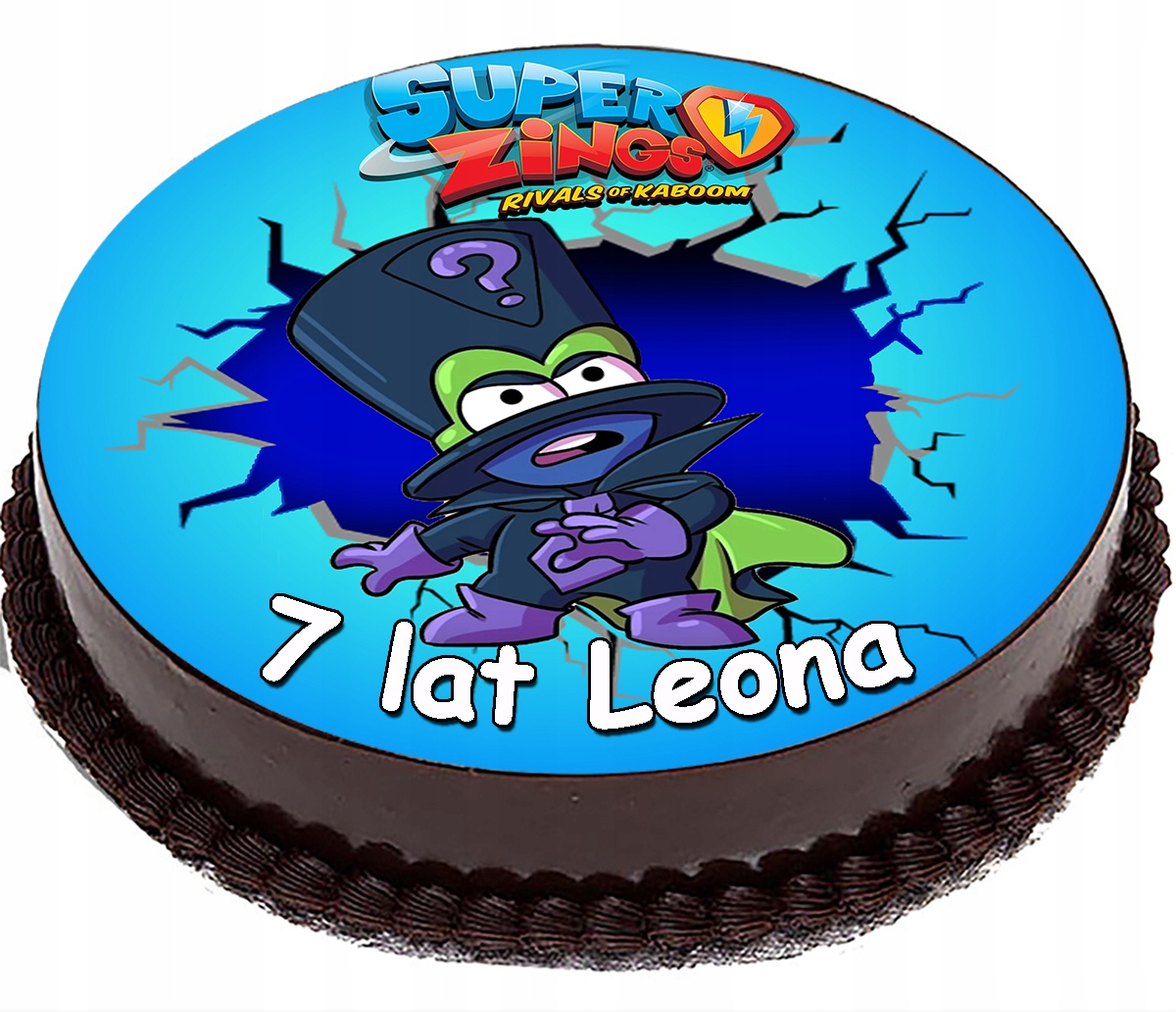 OPŁATEK NA TORT 46 ENIGMA SUPER ZINGS Figurki 20cm Marka inna