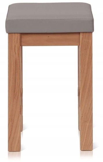 

Taboret Ergo Oak drewniany dębowy stołek tkanina
