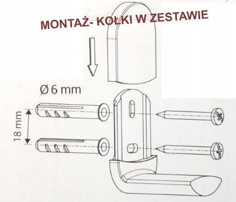 VIGO UCHWYT WC ZAPASOWY CHROM 07684 Marka Bisk