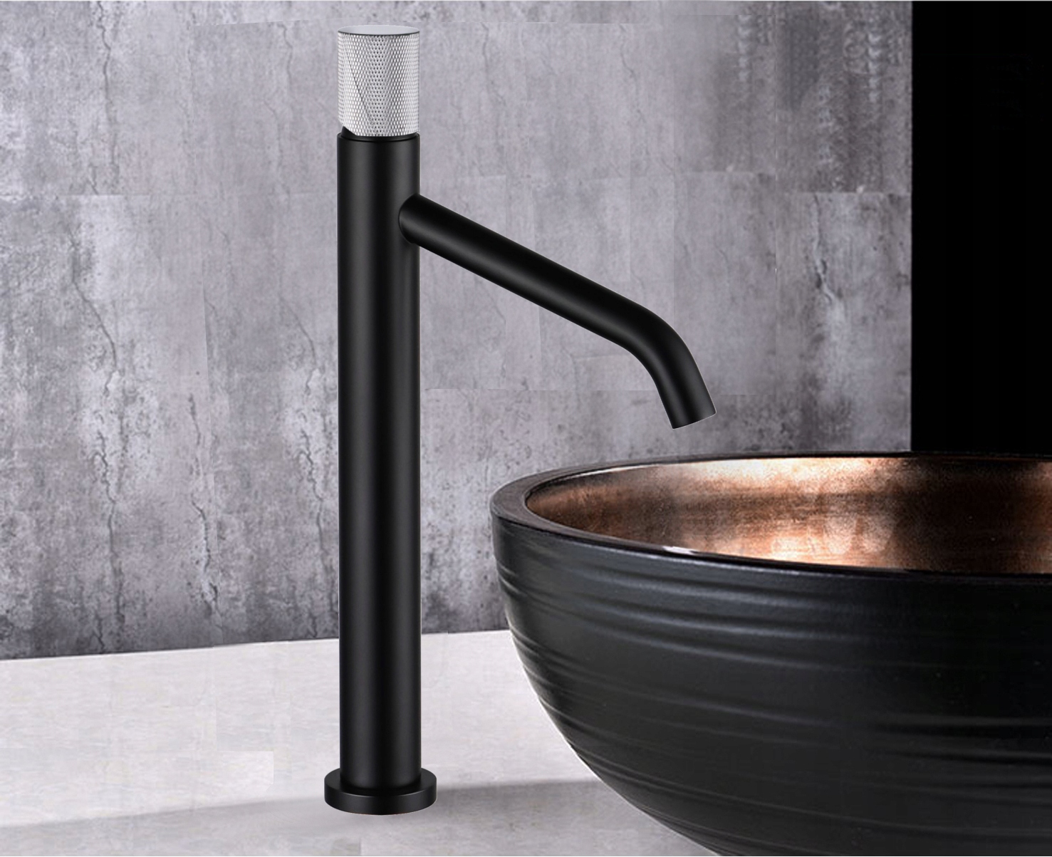 MEXEN RUMBA ONE BATERIA UMYWALKOWA CZARNA CHROM Marka Mexen