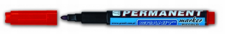 

Marker wodoodporny Granit M810 Piccolo Czerwony
