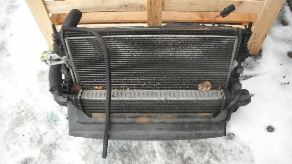 VOLVO C30 1,6D 06-12 KOMPLET - CHŁODNICA - WENTYLATOR