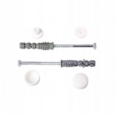 ŚRUBY DO MUSZLI MONTAŻU KOMPLET WC