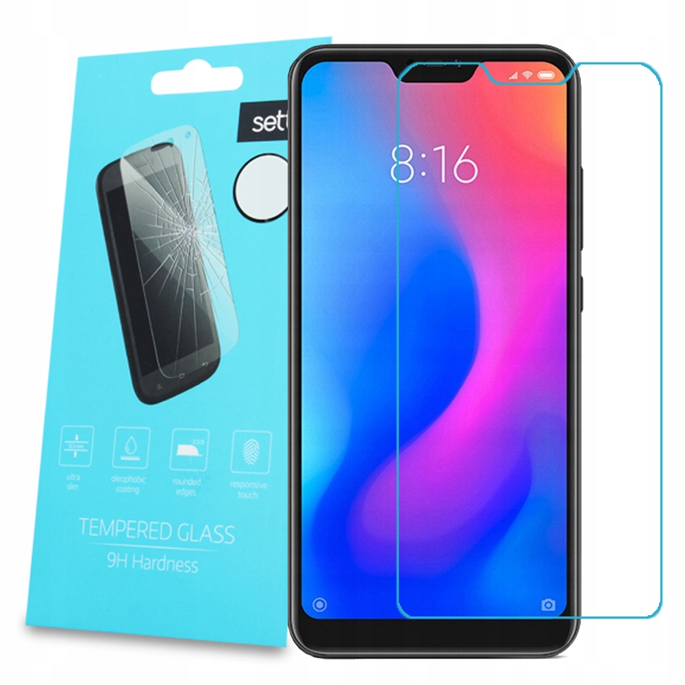 

Szkło Hartowane Ochronne Xiaomi Redmi 6 Pro