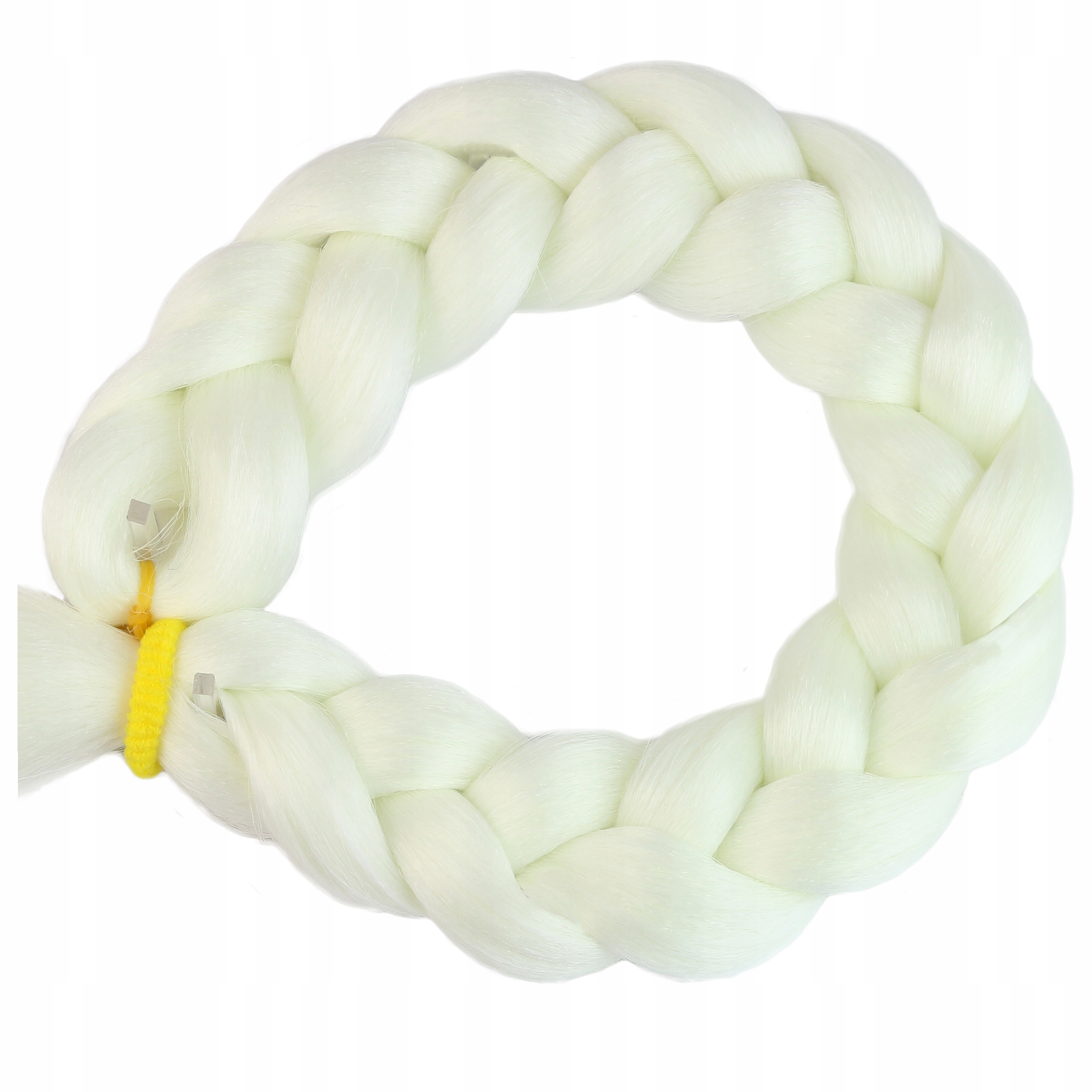 Włosy SYNTETYCZNE do warkoczyków KOLOROWE warkoczyki DOCZEPIANE ŚWIECĄCE Kod producenta 2183