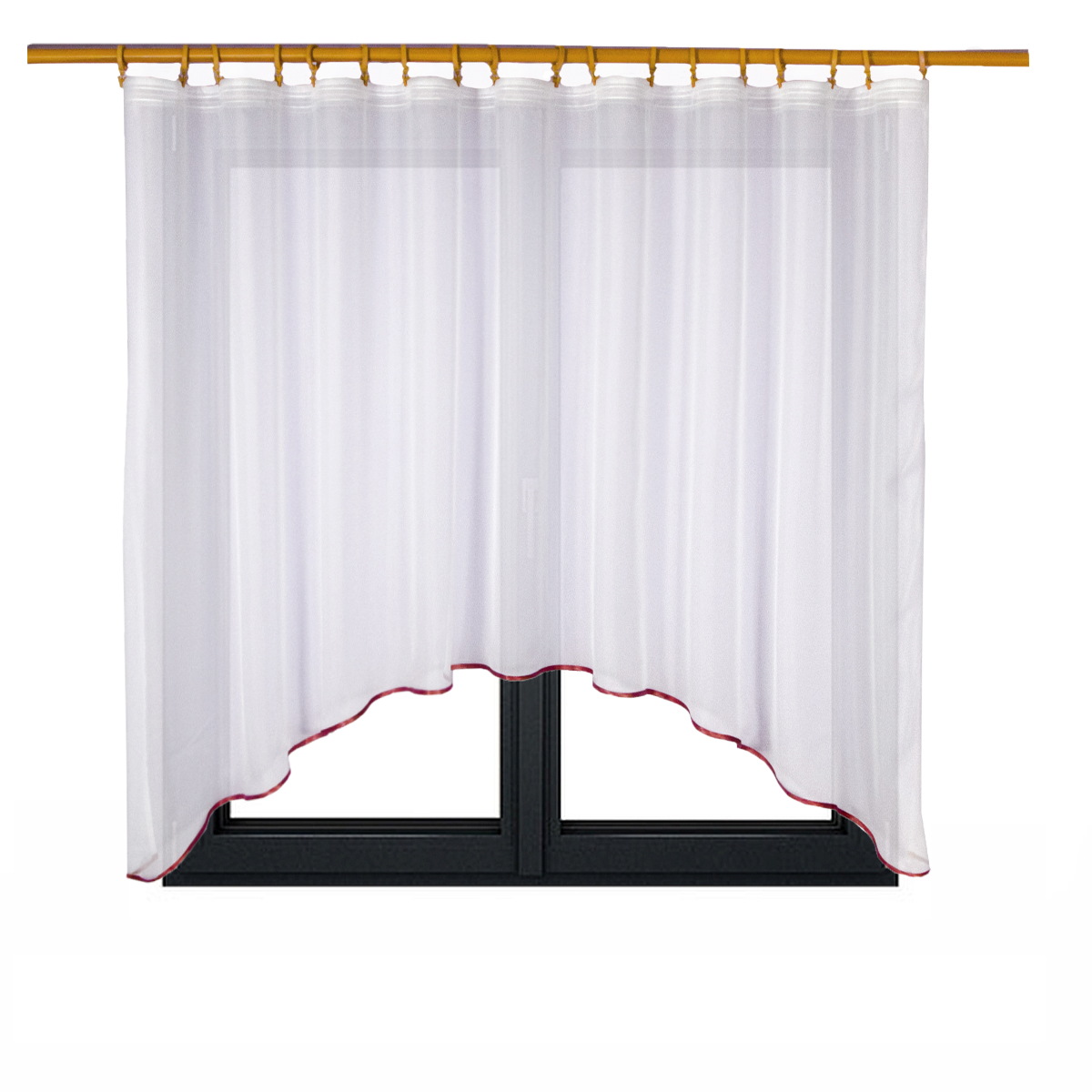 

Elegancka Firanka Z Łukiem Woal 500x150 Kolory