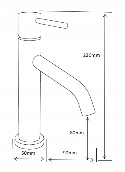 MEXEN RUMBA BATERIA UMYWALKOWA CHROM - 73500-00 Marka Mexen