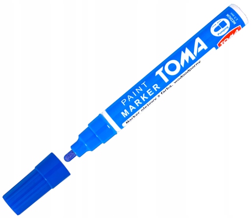 

Marker olejny olejowy 2.5mm niebieski Toma
