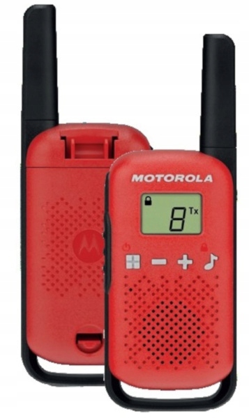 MOTOROLA T42 WALKIE TALKIE RADIO + БАТАРЕЇ Максимальна дальність 4 км