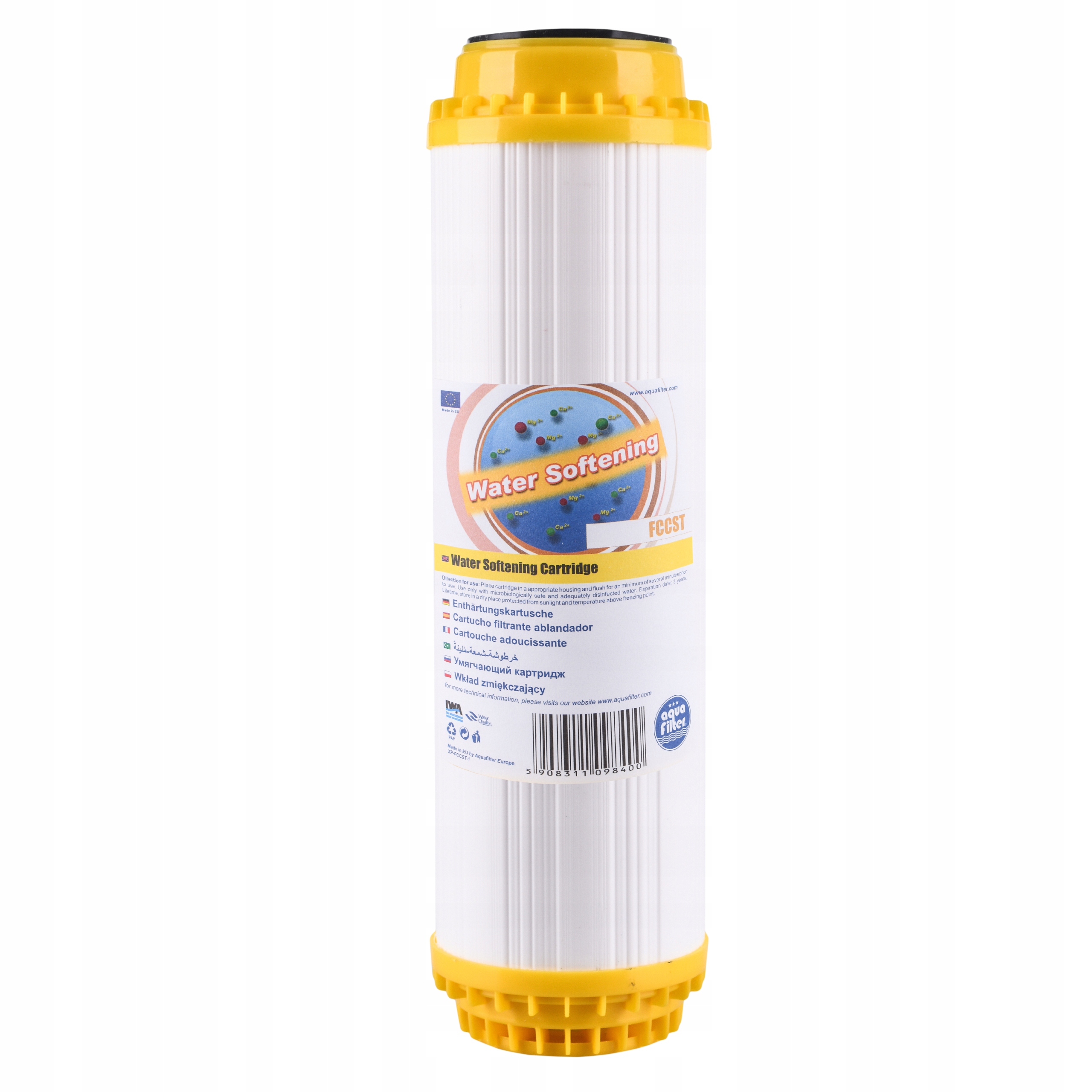 KOMPLET FILTRÓW DO FILTRA 3 STOPNIOWEGO ŻELAZO Kod producenta FCPS5 FCCFE FCCST