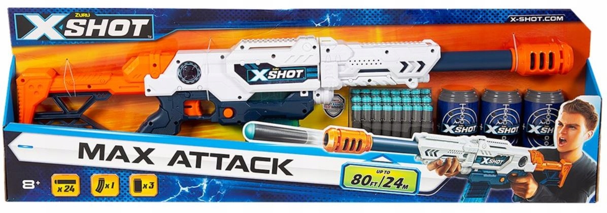 SNAJPERKA X-SHOT MAX NA STRZAŁKI PIANKOWE PREZENT EAN (GTIN) 6946441303383