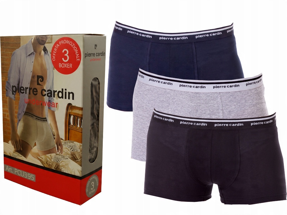 

Pierre Cardin bokserki Bawełna - 3 Pary 3pak - XL