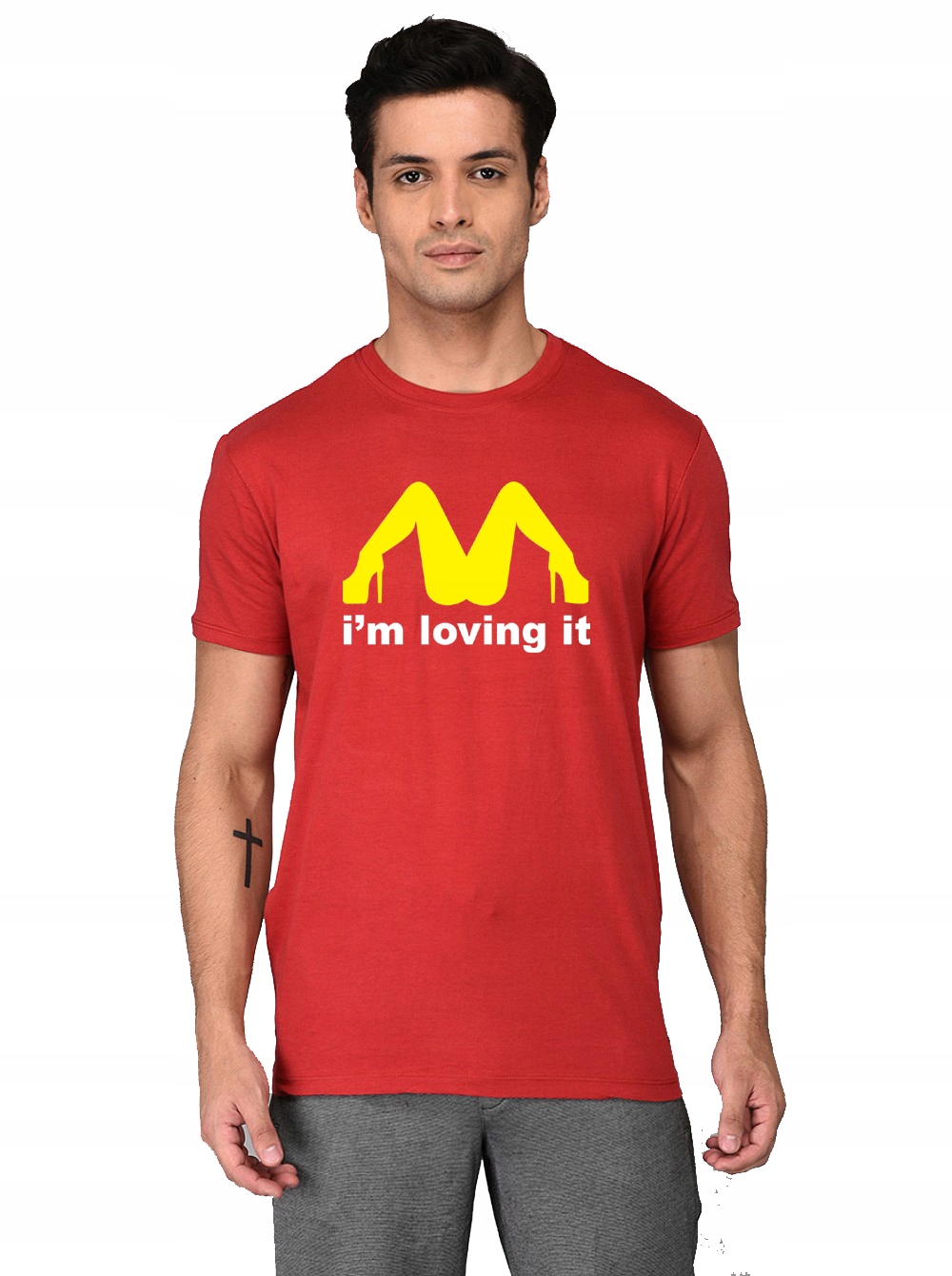 I’m loving’ it tシャツ マクド tee エロ セクシー y2k I'm loving' it tシャツ マクド tee エロ セクシー y2k