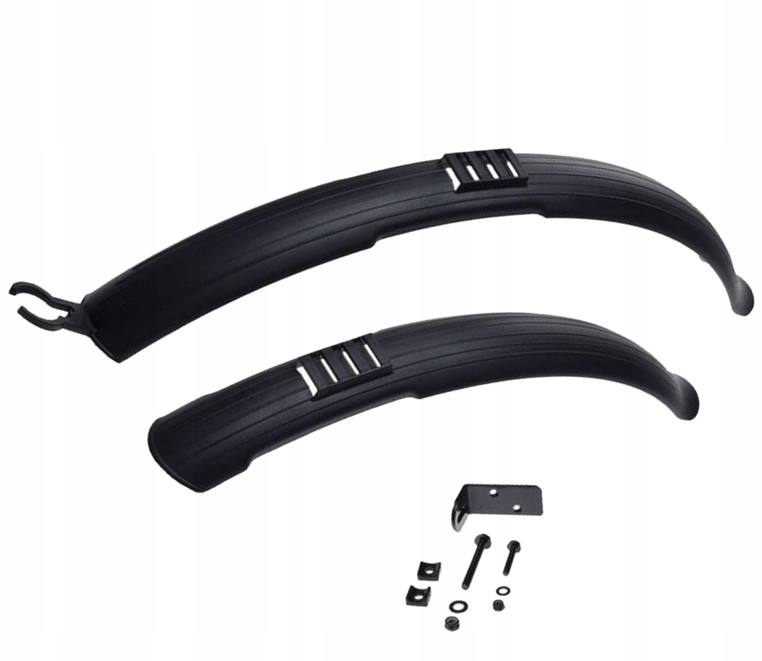 BŁOTNIK ROWEROWY 24 / 26 PLASTIKOWY P+T CZARNY