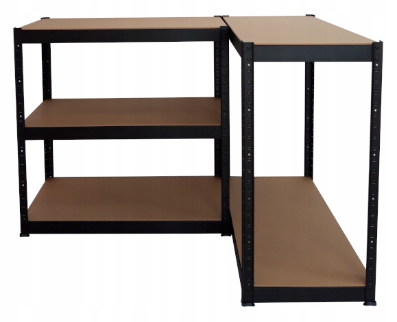 REGAŁ METALOWY DO PIWNICY 180x90x40 5 PÓŁEK 175KG Wysokość produktu 180 cm