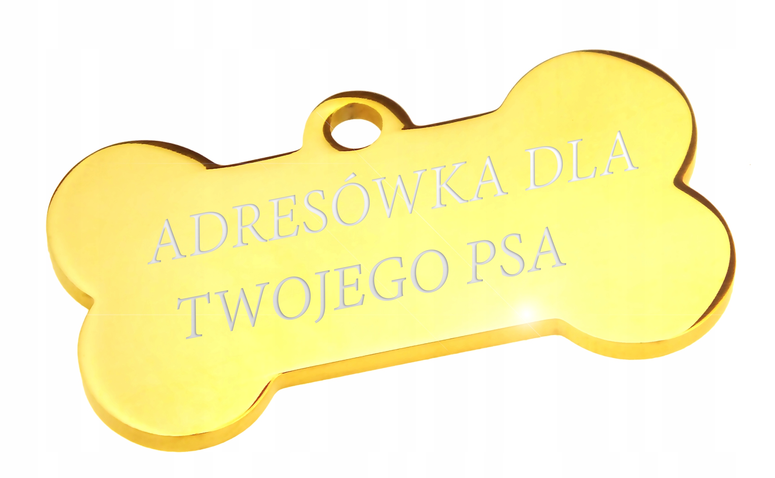 

Identyfikator Adresówka Złota Dla Psa Grawer