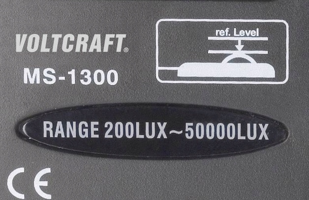 вимірювач інтенсивності світла люксметр-VOLTCRAFT код виробника 101148