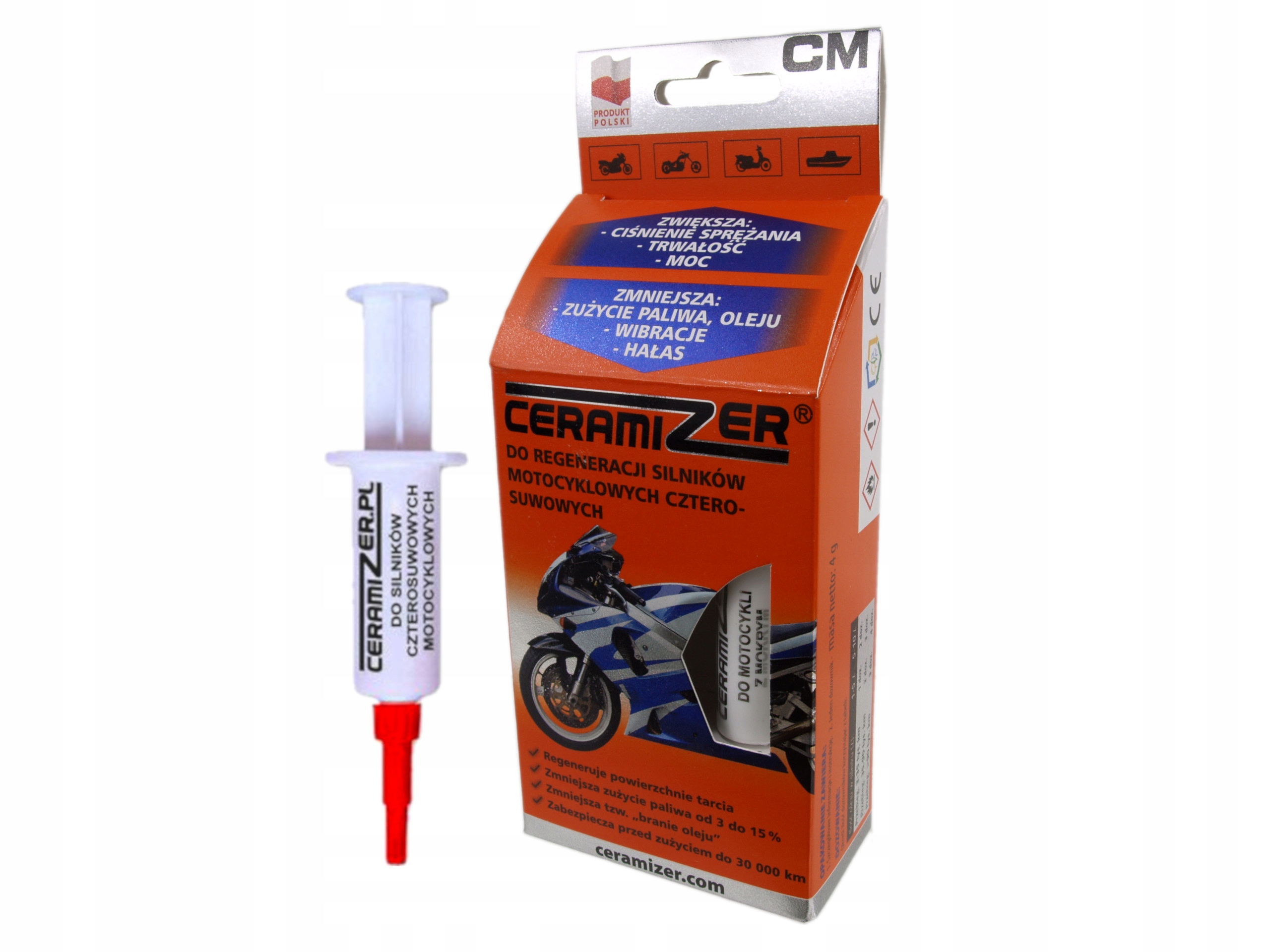 

Ceramizer CM do regeneracji silników motocyklowych