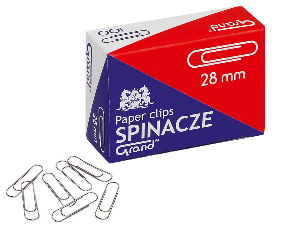 

Spinacze okrągłe Grand 28mm
