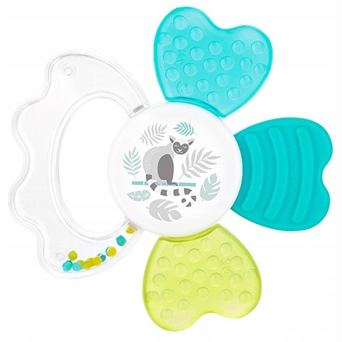 CANPOL Grzechotka z gryzakiem wodnym ZWIERZĄTKA